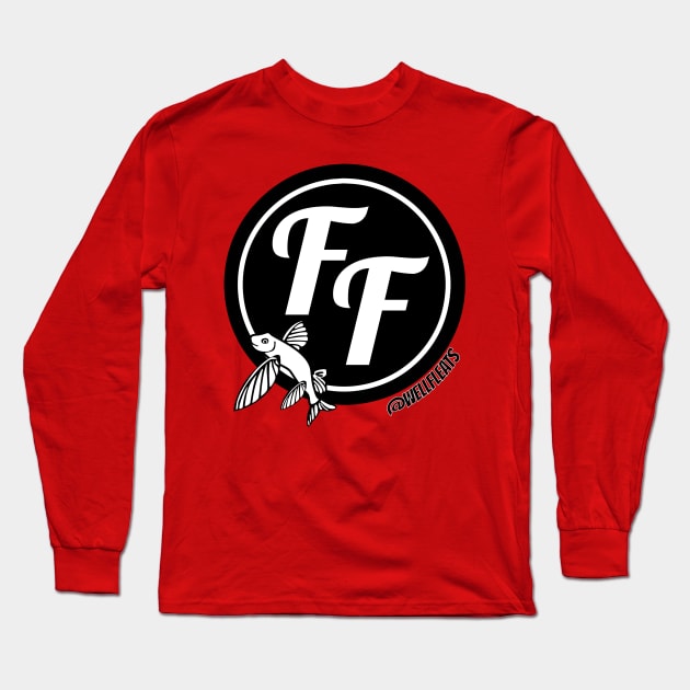 Foo You Flying Fish Long Sleeve T-Shirt by Wellfleats